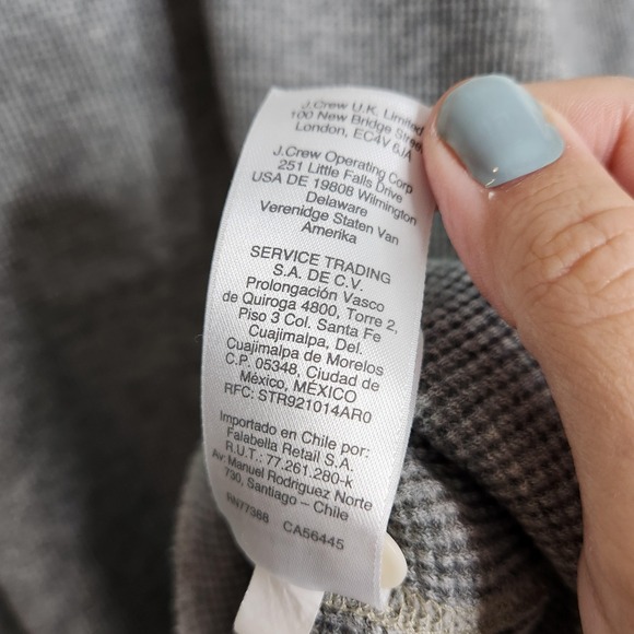 WALLACE AND BARNES Henley Shirt Mens 2XL Waffle Knit Long Sleeve Cabincore - Picture 14 of 14